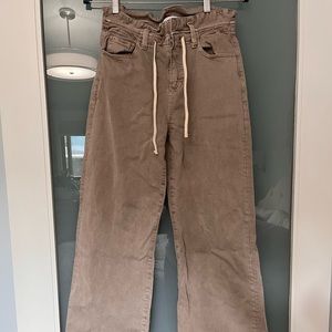 Paige Wide Leg Paperbag pants